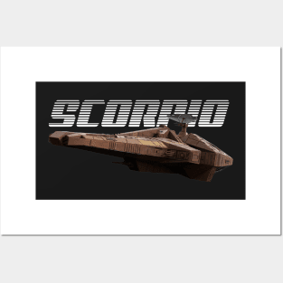 Blake's 7 Scorpio Design Posters and Art